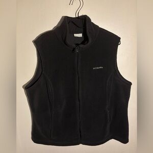 Columbia Bento Black Fleece Vest 2X